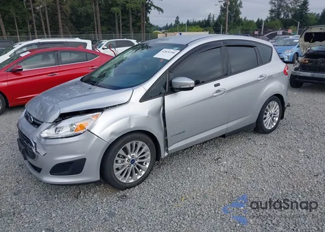 2018 Ford C-Max Hybrid Se z USA, uszkodzony, nr VIN 1FADP5AU1JL103963